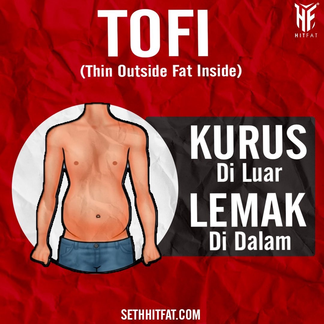 TOFI (Thin Outside Fat Inside) Pernahkah anda mendengar tentang TOFI?