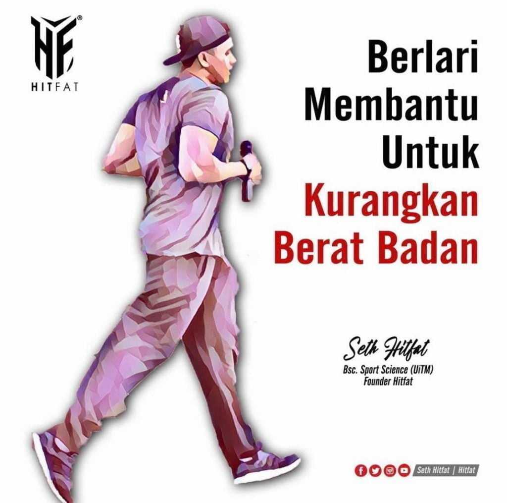 Berlari Membantu Untuk Kurangkan Berat Badan