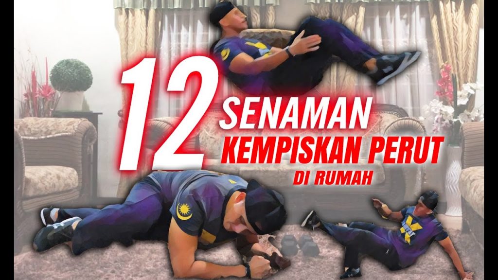 12 Senaman Kempiskan Perut di Rumah