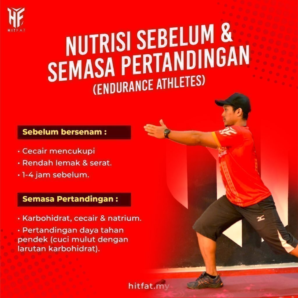 Nutrisi Sebelum & Selepas Pertandingan