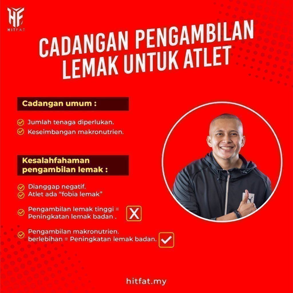 Cadangan Pengambilan Lemak Untuk Atlet